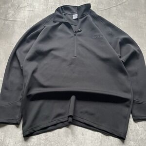 Vertx Black Performance Outdoor Hiking Quarter Zip Integrity Base Jacket Men's M